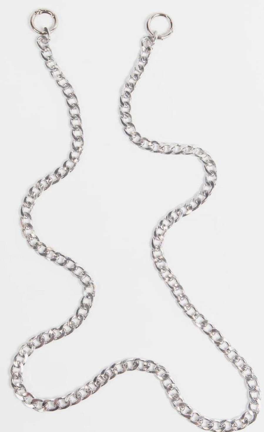 Bags, Straps & Purses Tarelle Bag Straps | Acrylic Chain Link Bag Strap-Silver