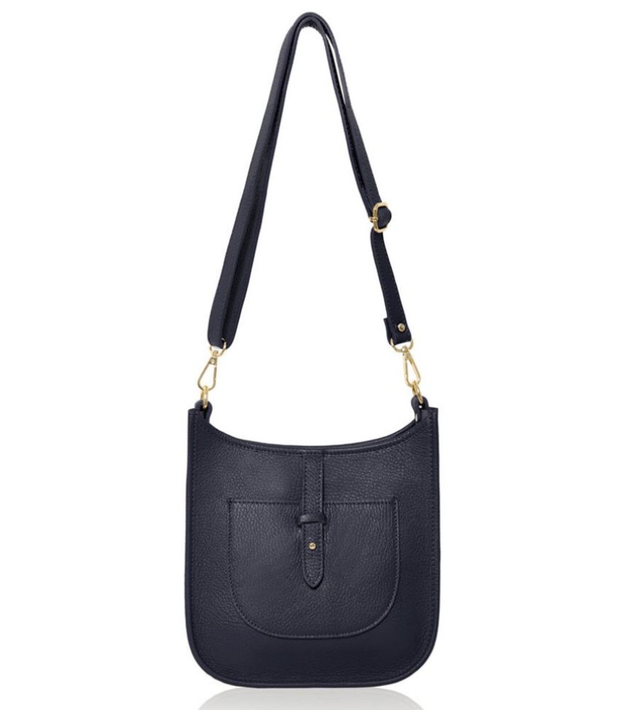 Bags, Straps & Purses Tarelle Leather Bags | Messenger Leather Bag-Navy Blue