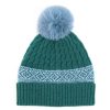 Scarves, Hats & Gloves Tarelle Hats | Bobble Hat-Teal