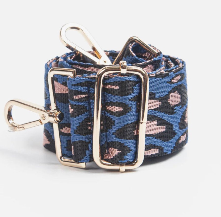 Bags, Straps & Purses Tarelle Bag Straps | Cheetah Print Bag Strap -Blue