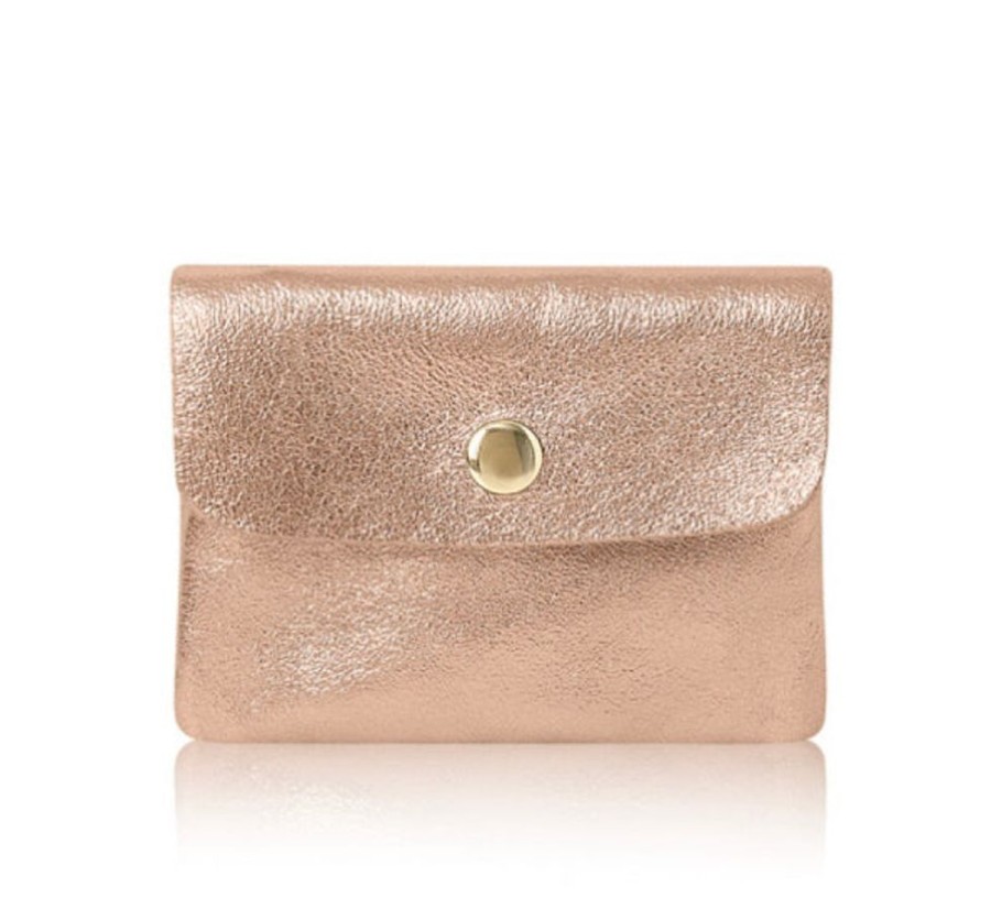 Bags, Straps & Purses Tarelle Purses | Small Leather Purse-Rose Gold