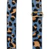 Bags, Straps & Purses Tarelle Bag Straps | Leopard Print Bag Strap-Denim Blue