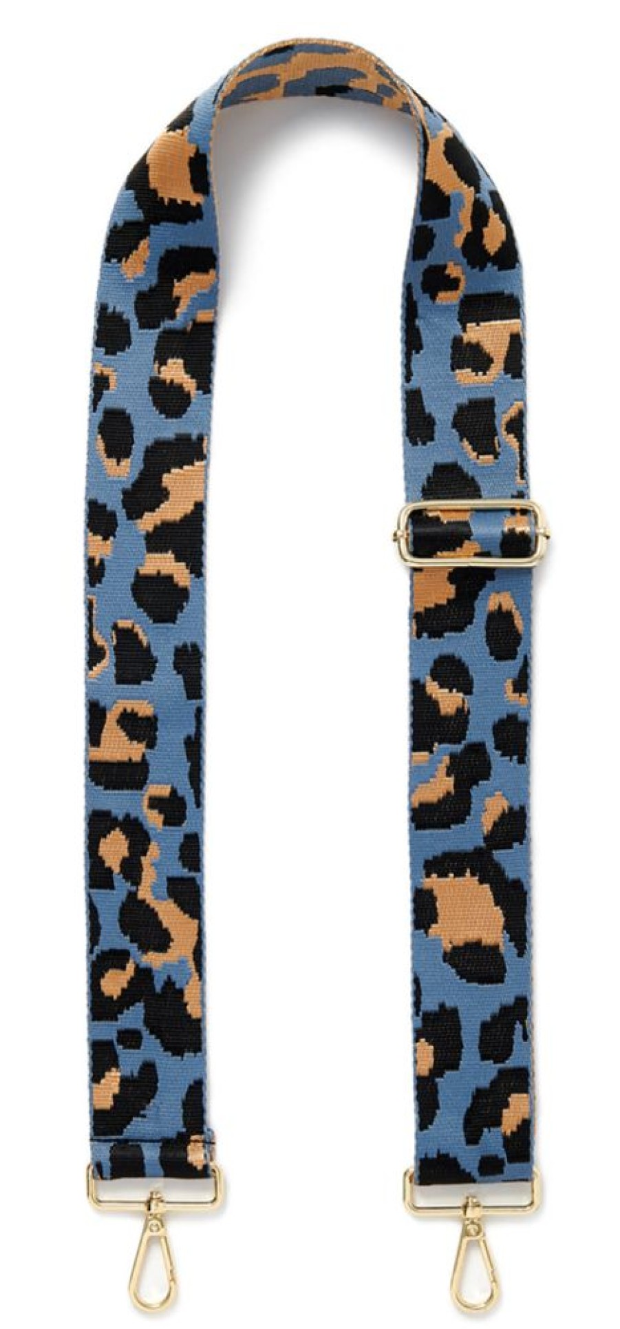 Bags, Straps & Purses Tarelle Bag Straps | Leopard Print Bag Strap-Denim Blue