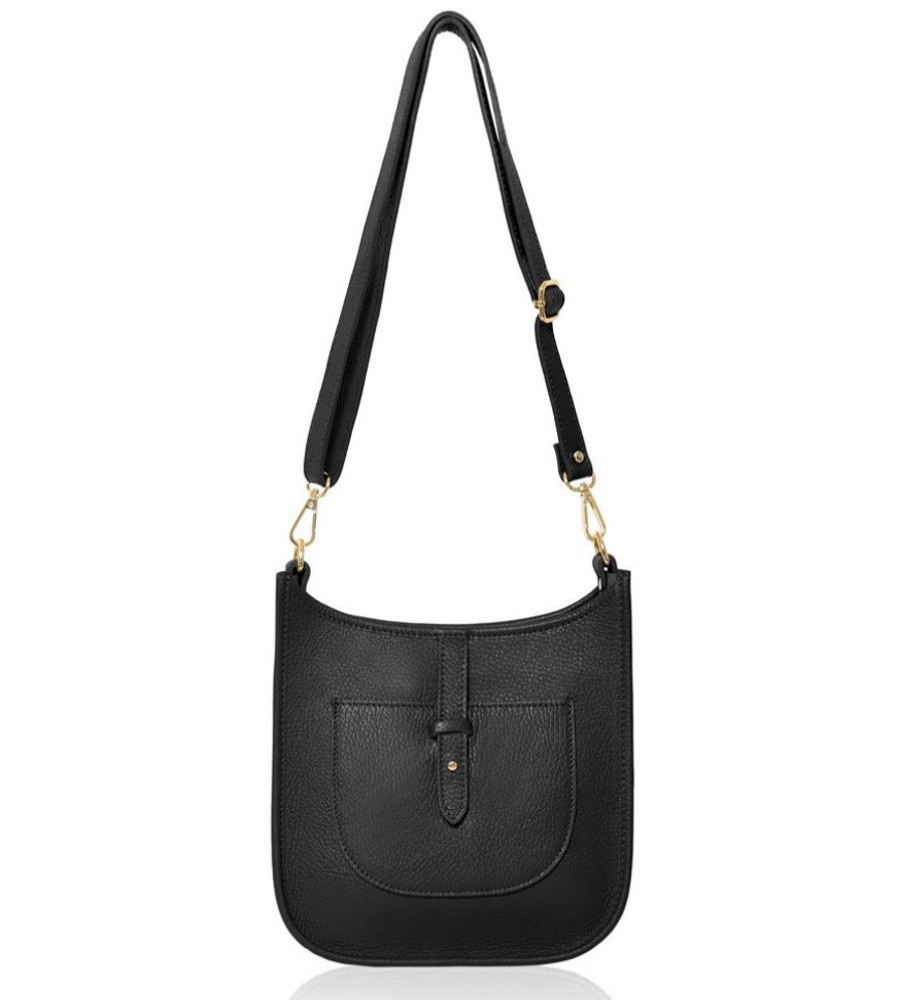 Bags, Straps & Purses Tarelle Leather Bags | Messenger Leather Bag-Black