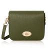 Bags, Straps & Purses Tarelle Leather Bags | Esme Leather Box Bag-Olive Green