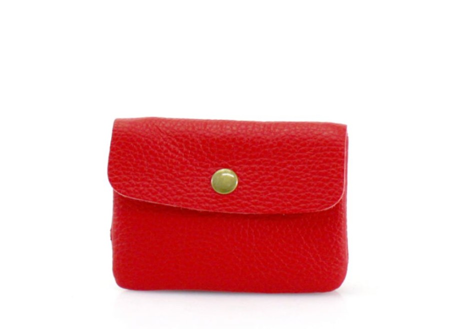 Bags, Straps & Purses Tarelle Purses | Small Leather Purse-Red