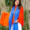 Scarves, Hats & Gloves Tarelle Scarves | Georgia Pashmina-Royal Blue