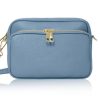 Bags, Straps & Purses Tarelle Leather Bags | Daisy Leather Cross Body Bag-Denim Blue