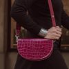 Bags, Straps & Purses Tarelle Leather Bags | Duchess Leather Crossbody Clutch-Boysenberry