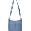 Bags, Straps & Purses Tarelle Leather Bags | Messenger Leather Bag-Denim Blue