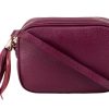 Bags, Straps & Purses Tarelle Leather Bags | Lila Leather Cross Body Bag-Plum Red