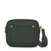 Bags, Straps & Purses Tarelle Leather Bags | Zara Leather Cross Body Bag-Dark Green