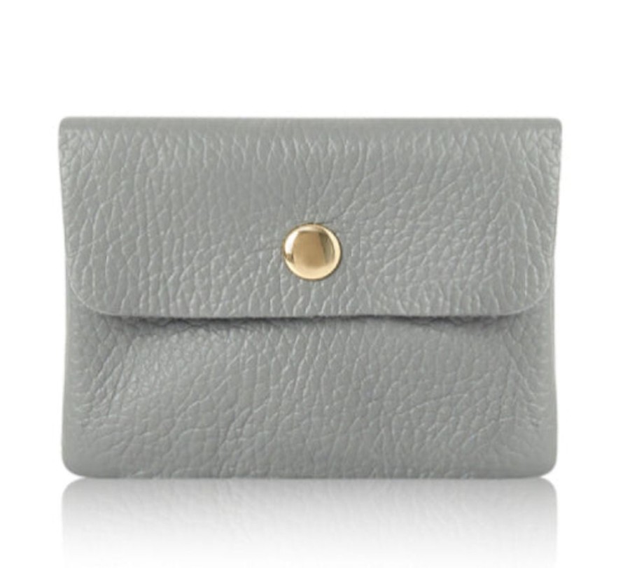 Bags, Straps & Purses Tarelle Purses | Small Leather Purse-Light Grey