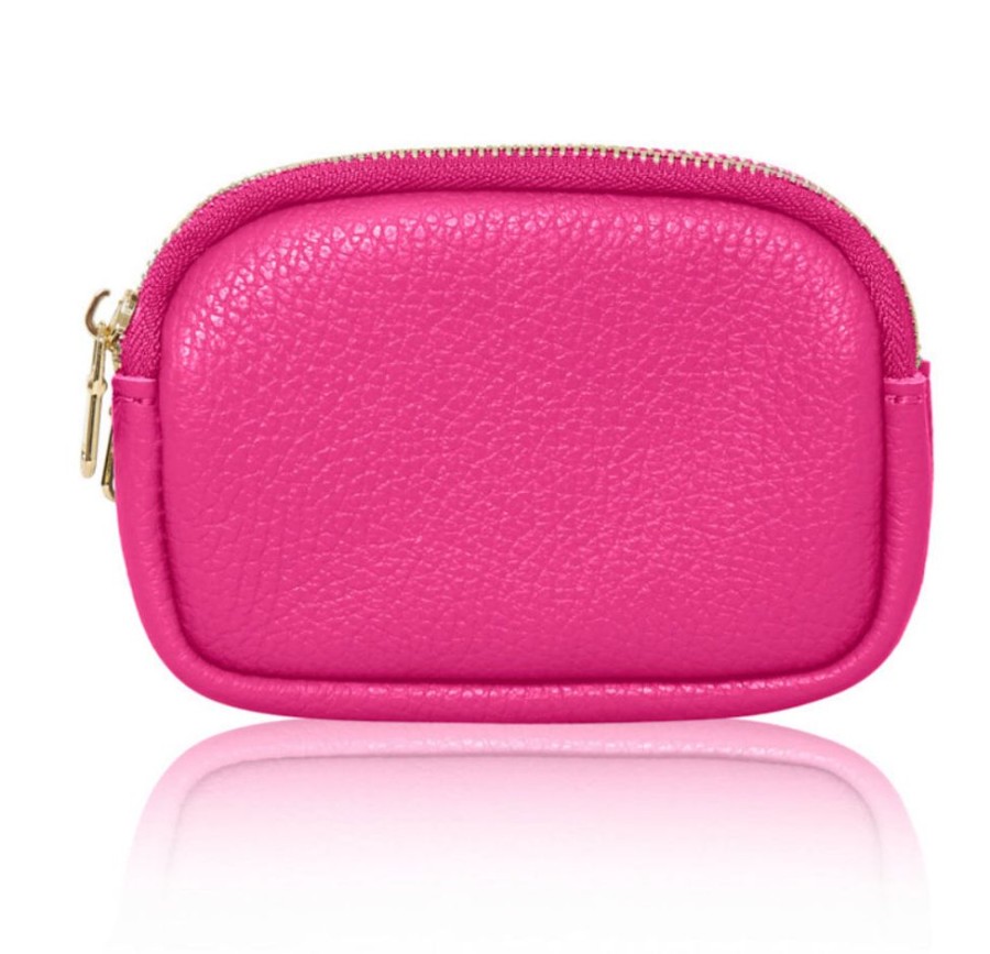 Bags, Straps & Purses Tarelle Purses | Leather Coin Bag/Purse-Fuchsia Pink