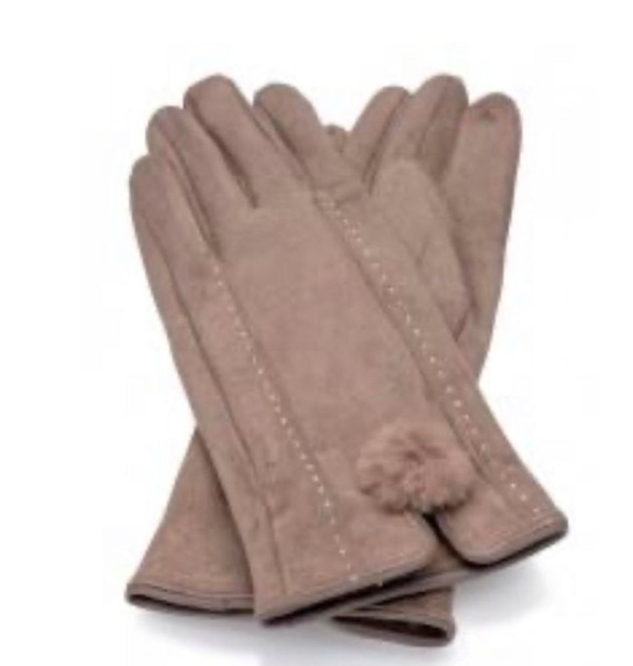 Scarves, Hats & Gloves Tarelle Gloves | Phebe Gloves-Mocha