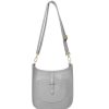 Bags, Straps & Purses Tarelle Leather Bags | Messenger Leather Bag-Light Grey