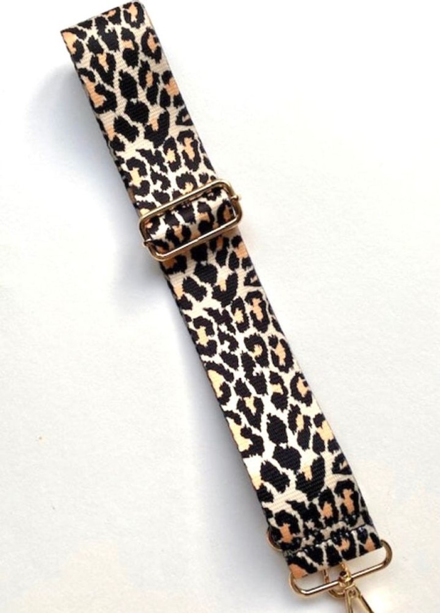 Bags, Straps & Purses Tarelle Bag Straps | Animal Print Bag Strap-Cream/Orange