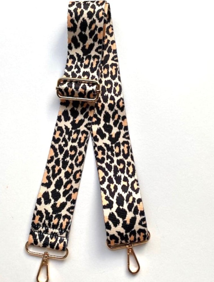 Bags, Straps & Purses Tarelle Bag Straps | Animal Print Bag Strap-Cream/Orange