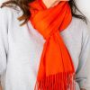 Scarves, Hats & Gloves Tarelle Scarves | Georgia Pashmina-Burnt Orange