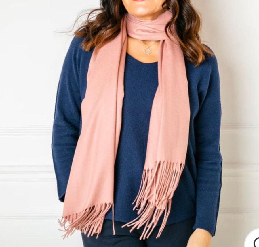 Scarves, Hats & Gloves Tarelle Scarves | Georgia Pashmina-Dusty Pink