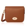 Bags, Straps & Purses Tarelle Leather Bags | Esme Leather Box Bag-Tan