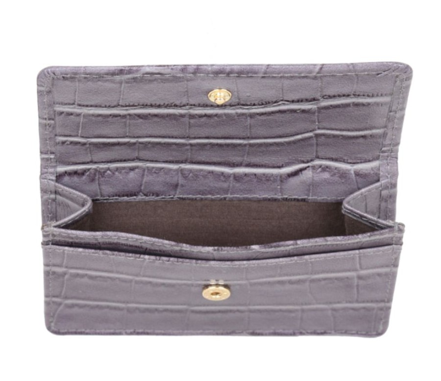 Bags, Straps & Purses Tarelle Purses | Madam Leather Cardholder-Light Grey