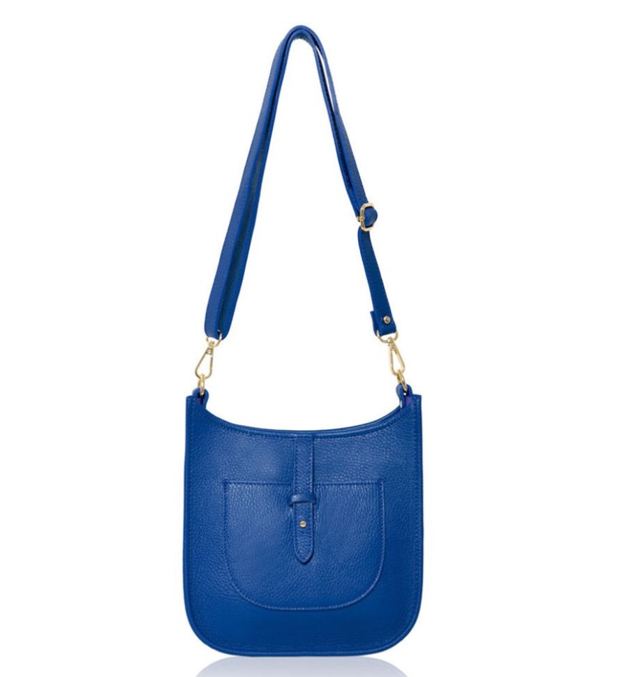 Bags, Straps & Purses Tarelle Leather Bags | Messenger Leather Bag-Royal Blue