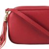 Bags, Straps & Purses Tarelle Leather Bags | Lila Leather Cross Body Bag-Red