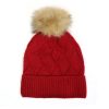 Scarves, Hats & Gloves Tarelle Hats | Diamond Knit Beanie-Red