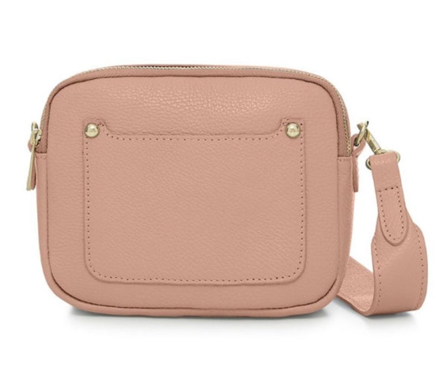 Bags, Straps & Purses Tarelle Leather Bags | Zara Leather Cross Body Bag-Smoke Rose