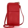 Bags, Straps & Purses Tarelle Purses | Mobile Phone Leather Wallet-Red