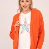 Cardigans Tarelle | Open Front Cardigan-Orange