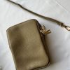 Bags, Straps & Purses Tarelle Vegan Bags | Triple Zipper Small Crossbody Pouch-Mocha