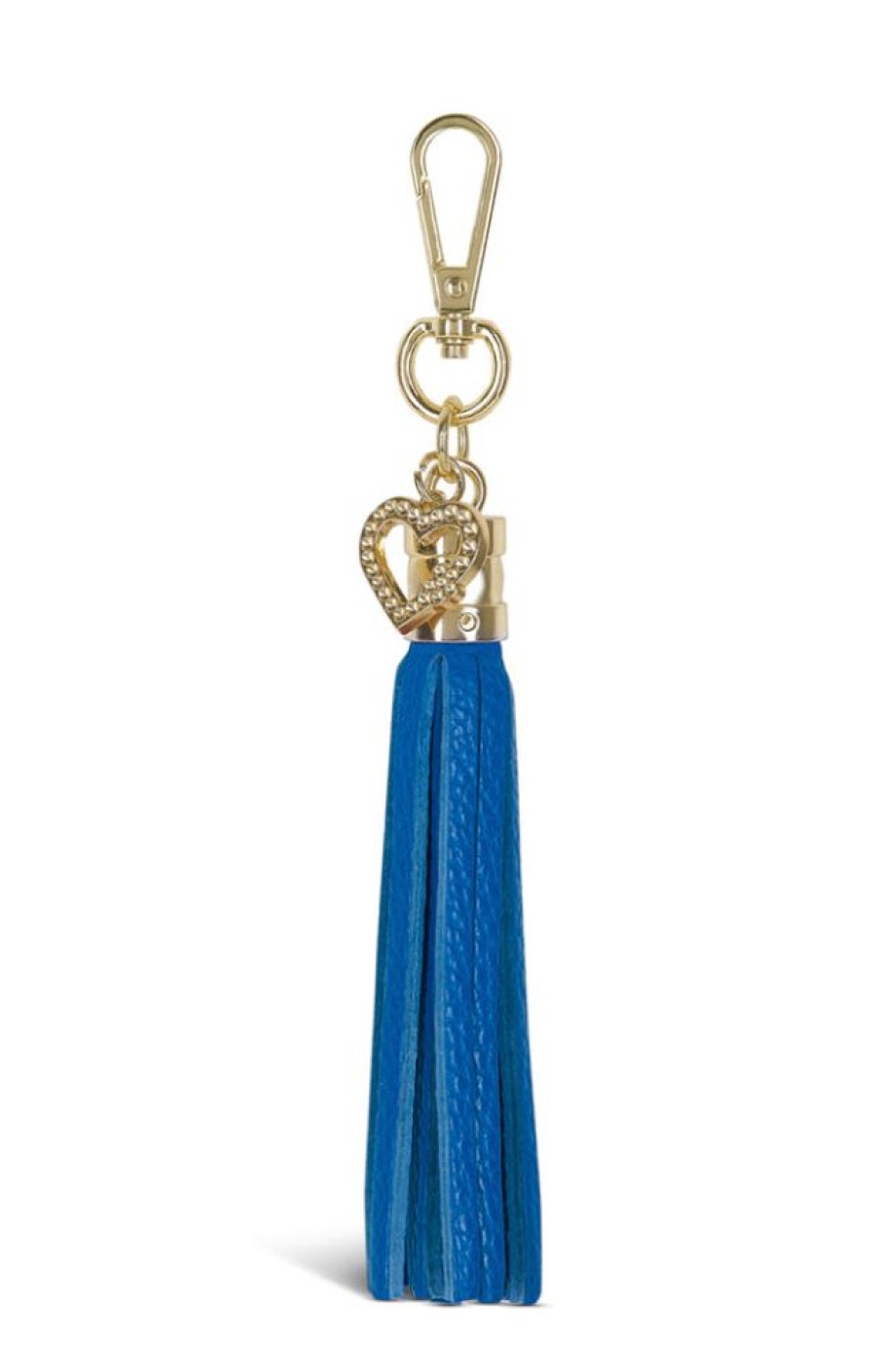 Key Rings Tarelle | Leather Tassel Keyring-Royal Blue