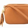 Bags, Straps & Purses Tarelle Leather Bags | Lila Leather Cross Body Bag-Light Tan