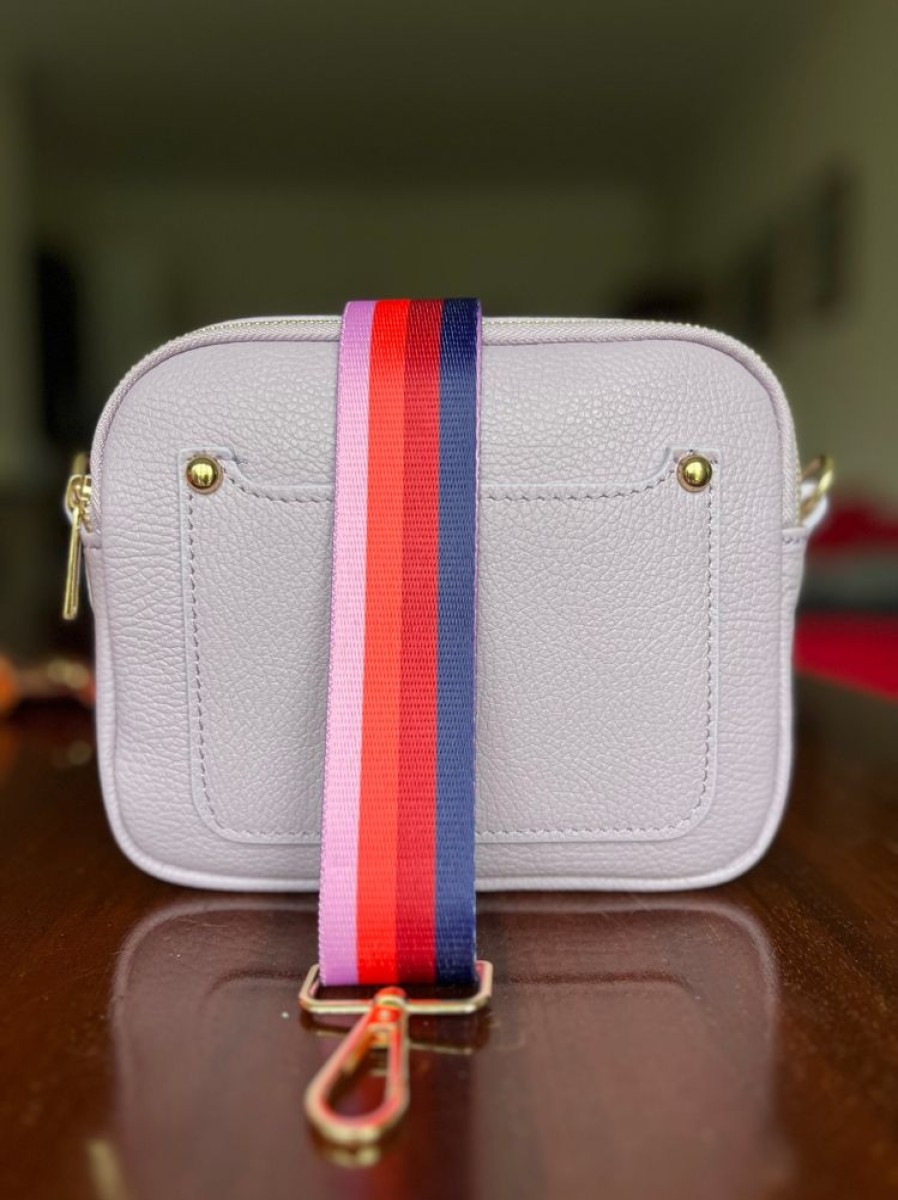 Bags, Straps & Purses Tarelle Bag Straps | Four Colourblock Stripe Bag Strap-Navy Blue