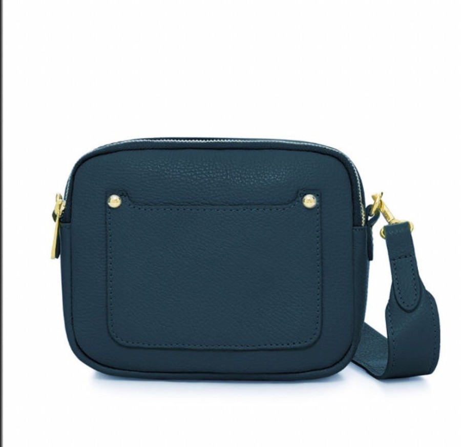 Bags, Straps & Purses Tarelle Leather Bags | Zara Leather Crossbody Bag-Teal