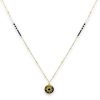 Jewellery Tarelle Necklaces | Long Charm Beaded Necklace-Gold