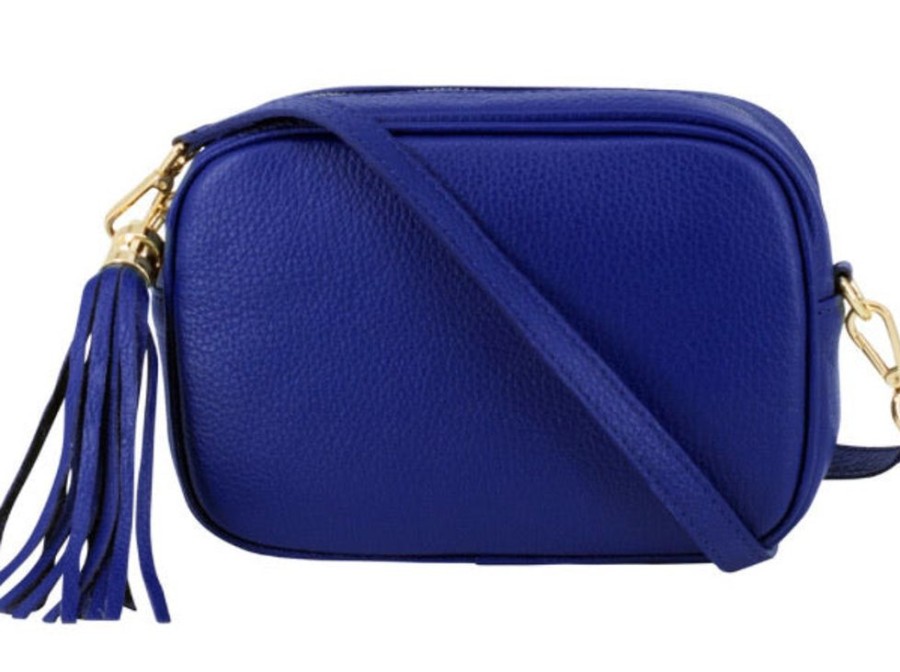 Bags, Straps & Purses Tarelle Leather Bags | Lila Leather Cross Body Bag-Royal Blue