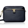 Bags, Straps & Purses Tarelle Leather Bags | Daisy Leather Cross Body Bag-Navy Blue