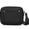 Bags, Straps & Purses Tarelle Leather Bags | Zara Leather Crossbody Bag-Black