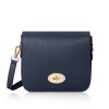 Bags, Straps & Purses Tarelle Leather Bags | Esme Leather Box Bag-Navy Blue