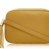 Bags, Straps & Purses Tarelle Leather Bags | Lila Leather Cross Body Bag-Mustard Yellow