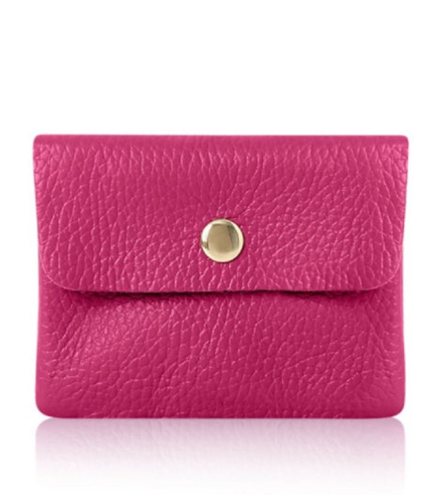 Bags, Straps & Purses Tarelle Purses | Small Leather Purse -Fuchsia Pink